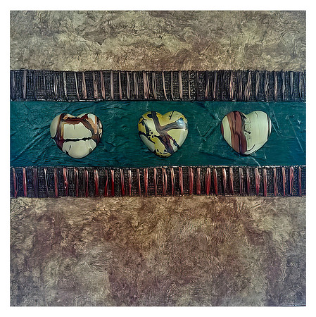 Trio - 12x12, $300