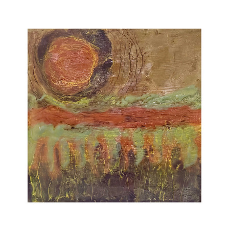 Solar Winds - 9.5 x 9.5, $100