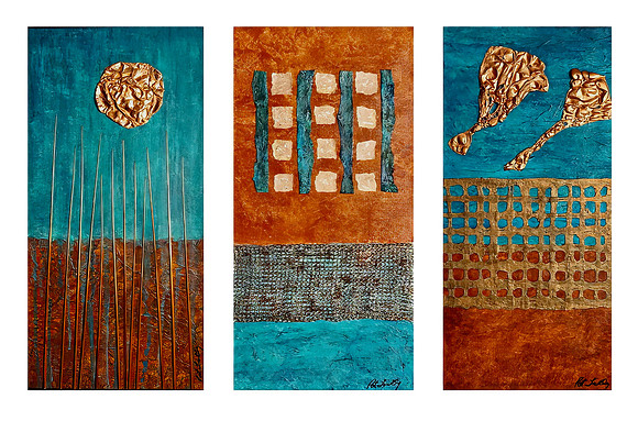 The Waters 1, 2, 3 - 10 x 20 each, $425 (set of 3) or $175 for one