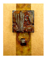 Raku Tile 2 - 11 x 14, $185