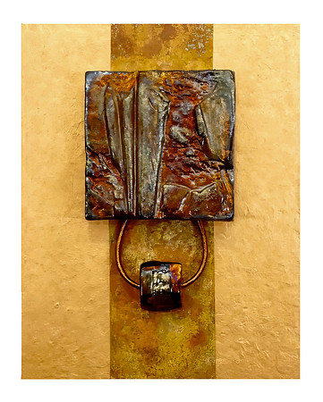 Raku Tile 2 - 11 x 14, $185