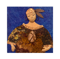 Serenity Figure 2 - 6 x 6, $100 ($90 each for two or more)